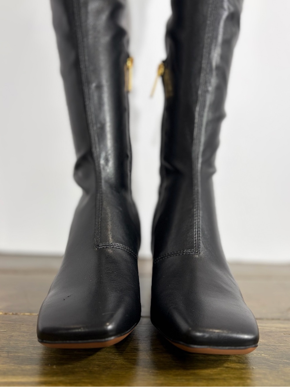 NEWFranco Sarto Women's Novara Over the Knee Square Toe Boots Size 5.5 - Picture 4 of 12